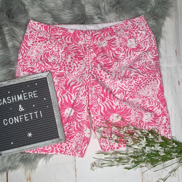 Lilly Pulitzer Pants - Lilly Pulitzer The Chipper Short Shorts Size 12 B1